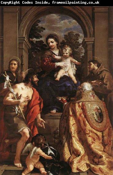 Pietro da Cortona Madonna and Saints